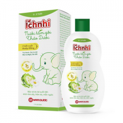 Nước tắm gội thảo dược Ích Nhi Nam Dược 230ml
