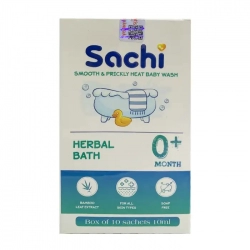 Nước Tắm Thảo Dược Sachi +0 10 gói x 10ml - Hỗ trợ phòng hăm ngứa, rôm sảy, mụn nhọt Nước Tắm Thảo Dược Sachi +0 10 gói x 10ml - Hỗ trợ phòng hăm ngứa, rôm sảy, mụn nhọt