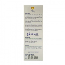 Nước Tắm Thảo Dược Sachi +0 10 gói x 10ml - Hỗ trợ phòng hăm ngứa, rôm sảy, mụn nhọt