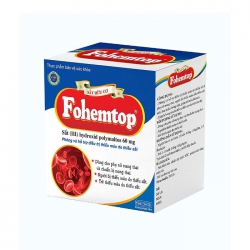 Nước uống bổ máu Dược Đức Fohemtop 20 ống