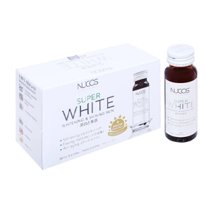 Nước uống Nucos Super White 10 chai x 50ml Nước uống Nucos Super White 10 chai x 50ml