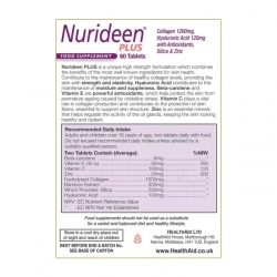 Nurideen Plus Healthaid 4 vỉ x 15 viên - Viên uống chăm sóc da Nurideen Plus Healthaid 4 vỉ x 15 viên - Viên uống chăm sóc da