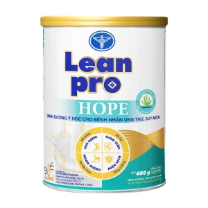 Nutricare Leanpro Hope 400g - Sữa dinh dưỡng y học ung thư, suy mòn