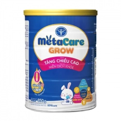 Nutricare MetaCare Grow 0+ 400g - Tăng chiều cao, miễn dịch khoẻ cho trẻ