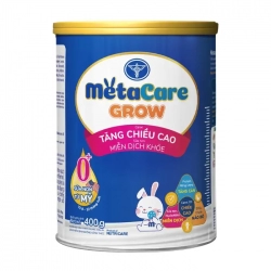 Nutricare MetaCare Grow 0+ 400g - Tăng chiều cao, miễn dịch khoẻ cho trẻ