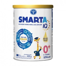 Nutricare Smarta IQ 0+ 400g - Giúp trẻ phát triển trí não
