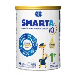 Nutricare Smarta IQ 1+ 400g - Giúp trẻ phát triển trí não