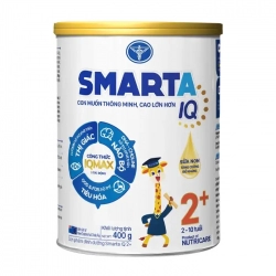 Nutricare Smarta IQ 2 400g - Giúp trẻ phát triển trí não