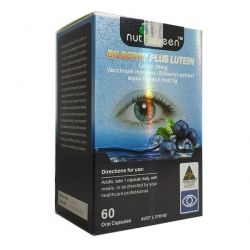 Viên bổ mắt Nutriqueen Bilberry Plus Lutein, Hộp 30 viên