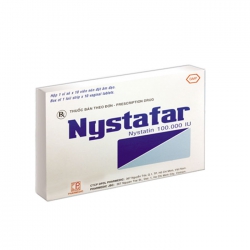 Nystafar Pharmedic 1 vỉ x 10 viên