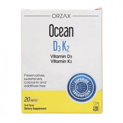 Ocean D3 K2 Orzax 20ml - Hỗ trợ tăng trưởng chiều cao Ocean D3 K2 Orzax 20ml - Hỗ trợ tăng trưởng chiều cao
