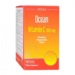 Ocean Vitamin C 500mg Orzax 60 viên - Hỗ trợ tăng sức đề kháng Ocean Vitamin C 500mg Orzax 60 viên - Hỗ trợ tăng sức đề kháng