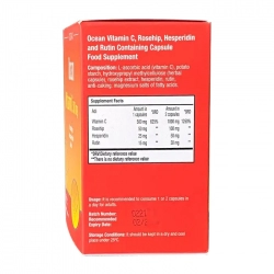 Ocean Vitamin C 500mg Orzax 60 viên - Hỗ trợ tăng sức đề kháng Ocean Vitamin C 500mg Orzax 60 viên - Hỗ trợ tăng sức đề kháng