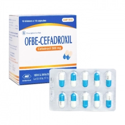 Ofbe-Cefadroxil Mebiphar 10 vỉ x 10 viên
