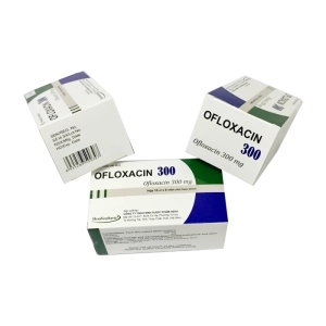 Ofloxacin 300 Herabiopharm 10 vỉ x 6 viên (Ofloxacin)