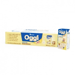 Oggi 1+ Váng Sữa Vitadairy 110ml - Sữa bột pha sẵn phát triển cho bé