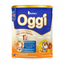Oggi 1+ Vitadairy 900g - Sữa bột giúp trẻ khoẻ mạnh