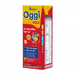 Oggi Gold Vitadairy 180ml - Sữa bột pha sẵn dinh dưỡng cho bé