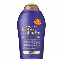 Bộ dầu gội và xả chống rụng, kích thích mọc tóc Ogx Biotin & Collagen 577ml