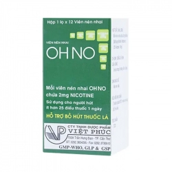 Ohno Việt Phúc 12 viên – Hỗ trợ bỏ hút thuốc lá Ohno Việt Phúc 12 viên – Hỗ trợ bỏ hút thuốc lá