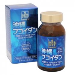 Viên uông tảo Nhật Okinawa Fucoidan Kanehide Bio 180 viên