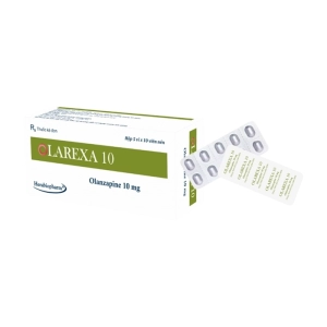 Olarexa 10 Herabiopharm 5 vỉ x 10 viên (Olanzapine)