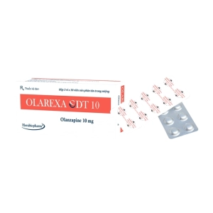Olarexa ODT 10 Herabiopharm 3 vỉ x 10 viên ( Olanzapine)