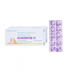 Oleanzrapitab 10mg Sun Pharma 5 vỉ x 10 viên - Trị tâm thần phân liệt