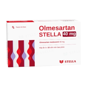 Olmesartan Stella 40mg 3 vỉ x 10 viên (Olmesartan medoxomil)
