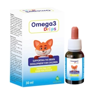 Omega 3 Drops Erbex 30ml - Hỗ trợ tốt cho mắt, não