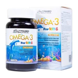 Omega-3 For Kids Nutrimed 100 viên - Phát triển trí não, thị giác cho trẻ