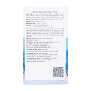 Omega-3 For Kids Nutrimed 100 viên - Phát triển trí não, thị giác cho trẻ