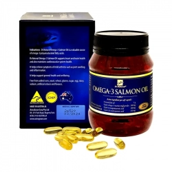 Omega 3 Salmon Oil Dr.Natural 180 viên – Bổ sung omega-3, DHA từ dầu cá hồi tự nhiên Omega 3 Salmon Oil Dr.Natural 180 viên – Bổ sung omega-3, DHA từ dầu cá hồi tự nhiên