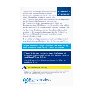 Omega-3 Seefischol 1000 Doppelherz 80 viên - Hỗ trợ tăng cường thị lực