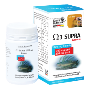 Omega 3 Supra Sanct Bernhard 30 viên - Viên uống dầu cá Omega 3 Supra Sanct Bernhard 30 viên - Viên uống dầu cá