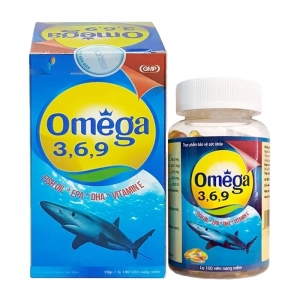 Omega 3.6.9 Isopharco 100 viên - Bổ sung Omega 3, Vitamin E