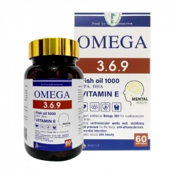 Omega 369 Nutriton UK, Chai 60 viên