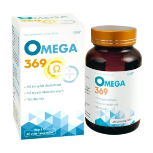 Omega 369 Thephaco lọ 60 viên - Hỗ trợ sức khỏe tim mạch