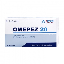 Omepez 20mg Apimed 3 vỉ x 10 viên