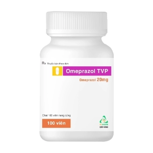 Omeprazol TVP 20mg TV.Pharm chai 100 viên (Omeprazol)