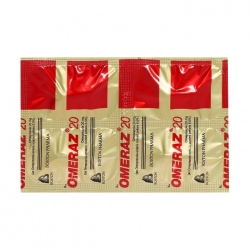 Omeraz 20mg Boston Pharma 5 vỉ x 4 viên - Trị trào ngược dạ dày, thực quản Omeraz 20mg Boston Pharma 5 vỉ x 4 viên - Trị trào ngược dạ dày, thực quản