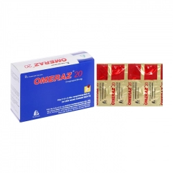 Omeraz 20mg Boston Pharma 5 vỉ x 4 viên - Trị trào ngược dạ dày, thực quản Omeraz 20mg Boston Pharma 5 vỉ x 4 viên - Trị trào ngược dạ dày, thực quản