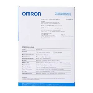 Omron HEM-7124 - Máy đo huyết áp bắp tay