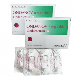 Ondanov 8mg Tablet, Hộp 12 viên