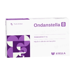 Ondanstella 8 Stellapharm 3 vỉ x 10 viên (Ondansetron)