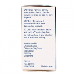 Onetouch Ultra Soft LifeScan 25 cây - Kim lấy máu đường huyết