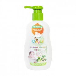 Ongbi Hoa Linh 200ml -  Sữa tắm gội thảo dược trẻ em