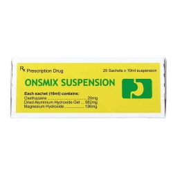 Onsmix Suspesion Huons 20 gói x 10ml - Trị trào ngược dạ dày, thực quản Onsmix Suspesion Huons 20 gói x 10ml - Trị trào ngược dạ dày, thực quản