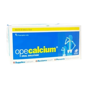 Opecalcium OPV 20 ống x 10ml (Calcium + Vitamin C + Vitamin PP)