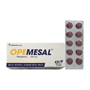 Opemesal 500mg OPV 2 vỉ x 10 viên (Mesalazine)